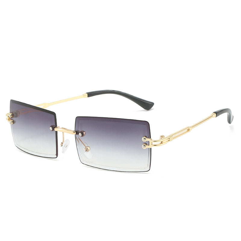 Rimless Unisex Sunglasses