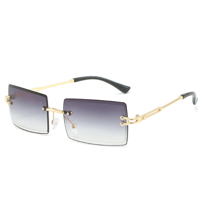 Rimless Unisex Sunglasses